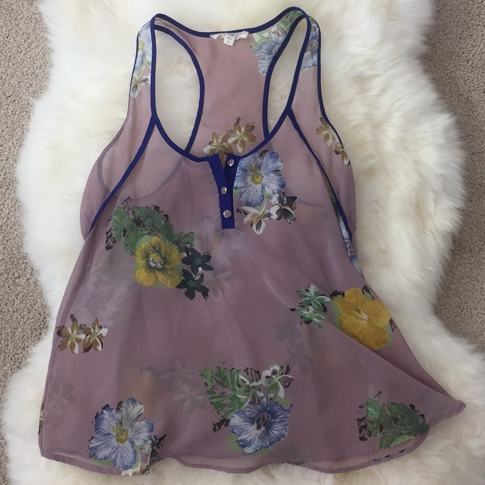 Cute summer cami pairs great with a bra